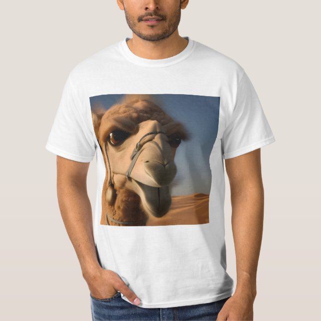 Camel Close-up T Shirt (Framsida)