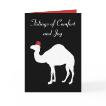 Camel Comfort och Joy jul Card