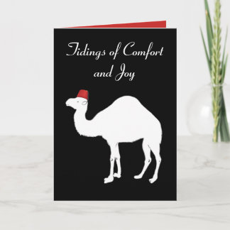 Camel Comfort och Joy jul Card Helgkort