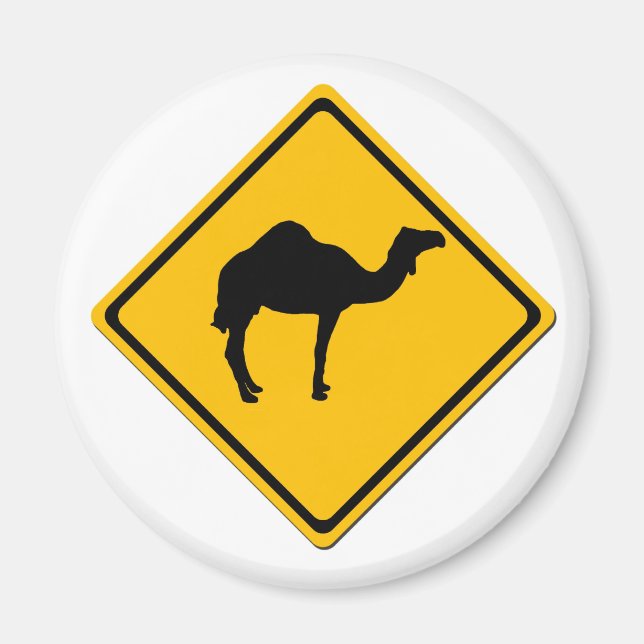 Camel Crossing Magnet (Framsidan)