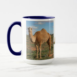 Camel Desert Mellan östern Peace Kärlek Natur Dest Mugg