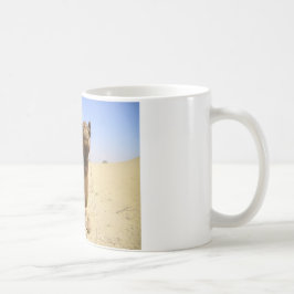 Camel Desert Mellan östern Peace Kärlek Natura Des Kaffemugg