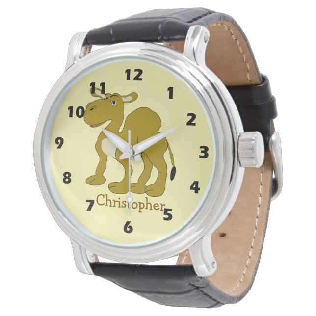 Camel Design Armbandsur (Vinklad)