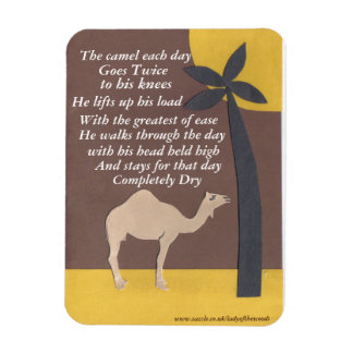 Camel dikt magnet