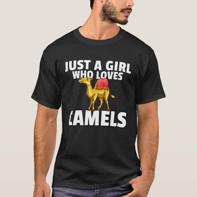 Camel Farmer Men Women T Shirt (Framsida)
