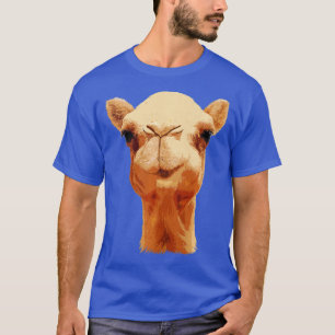 Camel För manar Women Animal Ansikte African Safar T Shirt