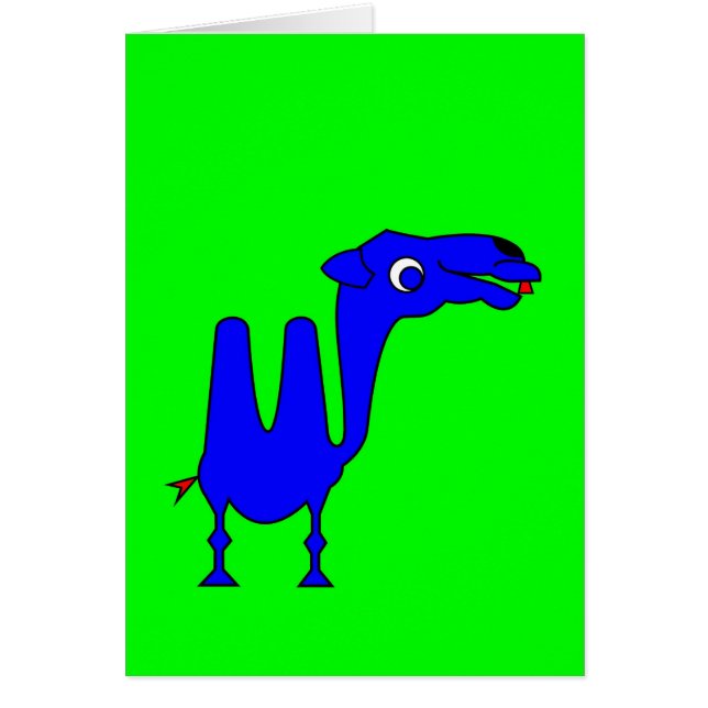 Camel Hälsningskort (Framsidan)