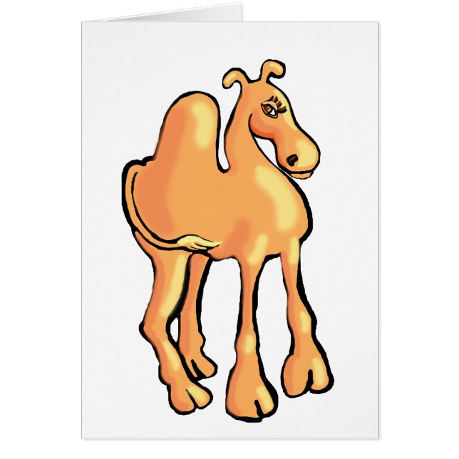 Camel Hälsningskort (Framsidan)