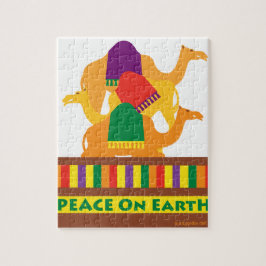 Camel Helgdag Jigszle Puzzle Pussel
