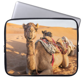 Camel i Oman-öknen Laptop Fodral