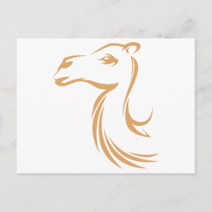 Camel i Swant Teckning Stil Vykort
