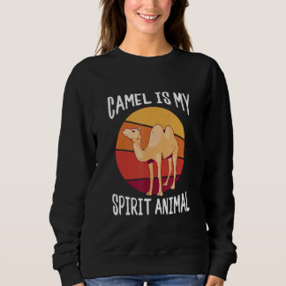 Camel is My Spirit Animal Retro Funny Camel Lover T Shirt