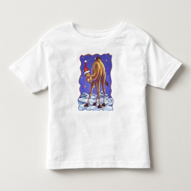Camel jul t-shirt (Framsida)