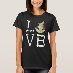 Camel Kärlek Creepy Handflatan Arabian Desert Anim T Shirt