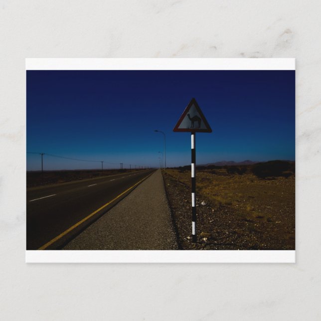 Camel-korsning Vykort (Framsida)