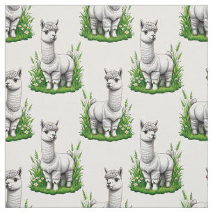 Camel llama Alpaca Mönster Design Tyg