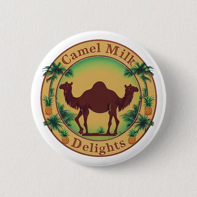 Camel Milk Delights-Tropical Camel Palm Pineapple Knapp (Framsida)