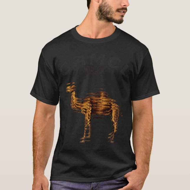 Camel Mirage Band T Shirt (Framsida)