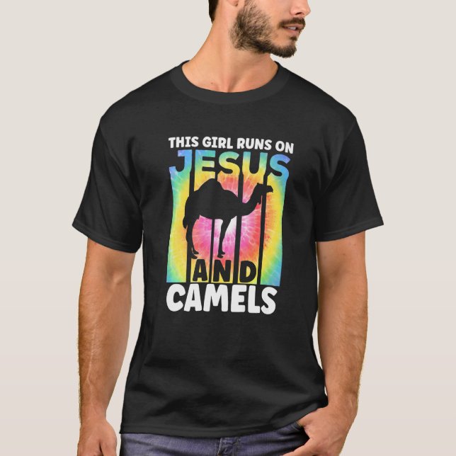 Camel Outfit for Camel Lovers Apparel Women Girls  T Shirt (Framsida)