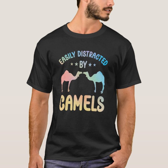 Camel Outfit for Camel Lovers Apparel Women Girls T Shirt (Framsida)