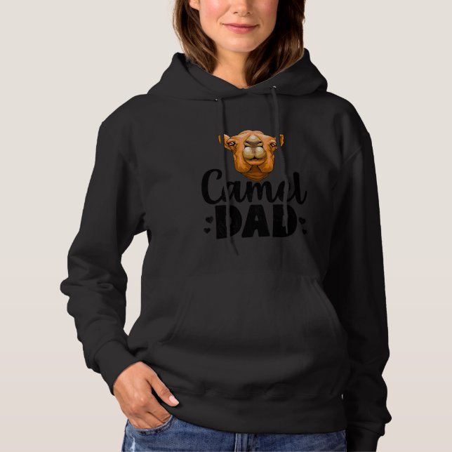 Camel Pappa Desert Animal T Shirt (Framsida)