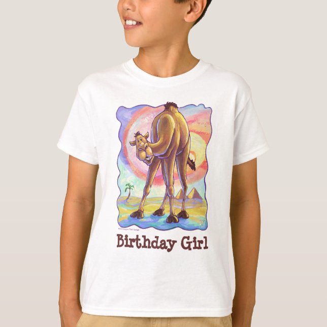 Camel Party Centre Tee Shirt (Framsida)