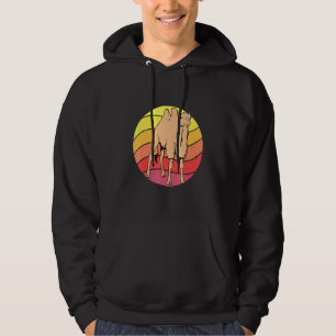 Camel Retro Sunset Camel Camels Hoodie