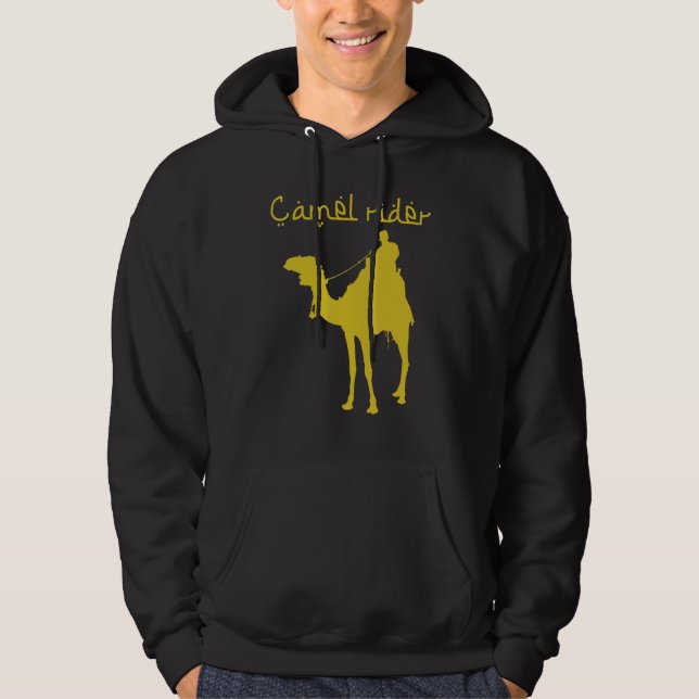 Camel Rider Shriner Sons of the Desert Masonic Tjo Hoodie (Framsida)