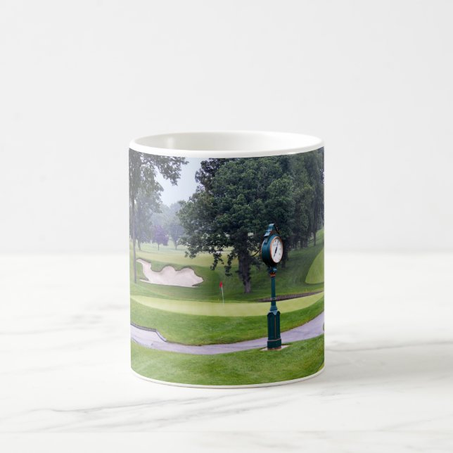 Camel Sand Trap, Medinah, Illinois, Golf Course Kaffemugg (Center)