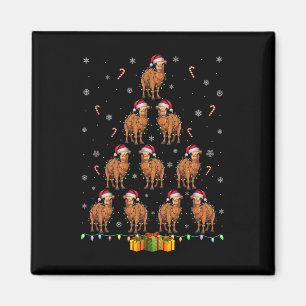 Camel Santa Hat Julafton Ljus Manar Kvinnor jul Tr Magnet