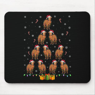 Camel Santa Hat Julafton Ljus Manar Kvinnor jul Tr Musmatta