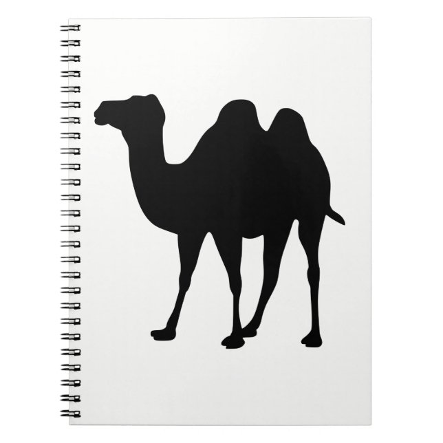 Camel Silhouette Anteckningsbok (Framsidan)