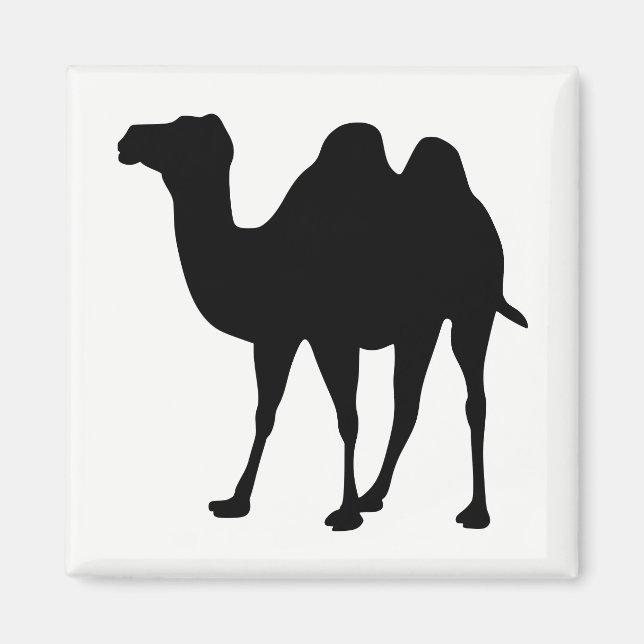 Camel Silhouette Magnet (Framsidan)