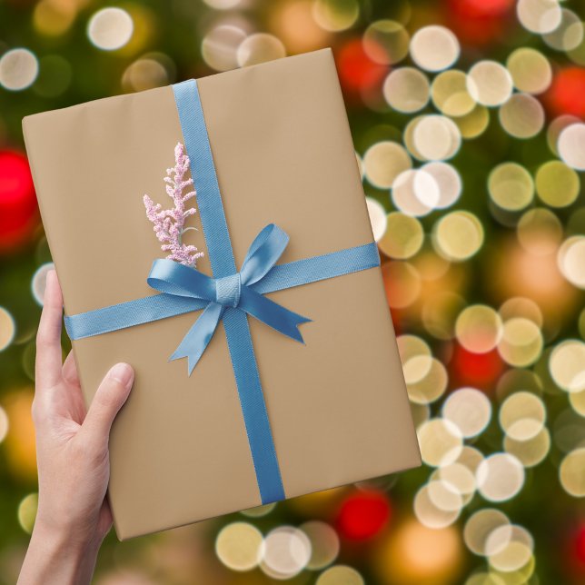 Camel Solid Färg Presentpapper (Skapare uppladdad)