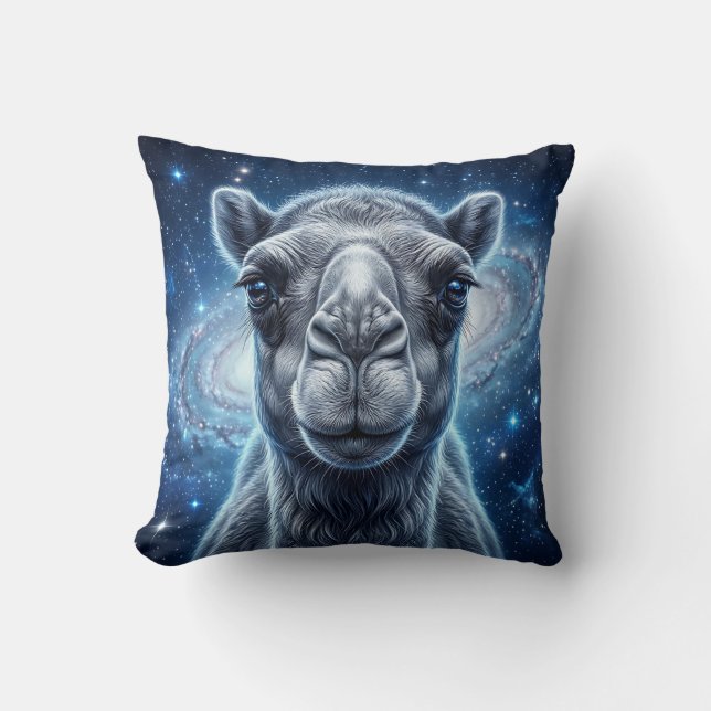 Camel Starlight Galaxy Kuddinkast Kudde (Framsida)