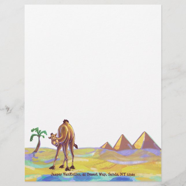 Camel Stationery (Framsida)