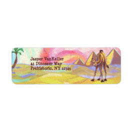 Camel Stationery Returadress Etikett