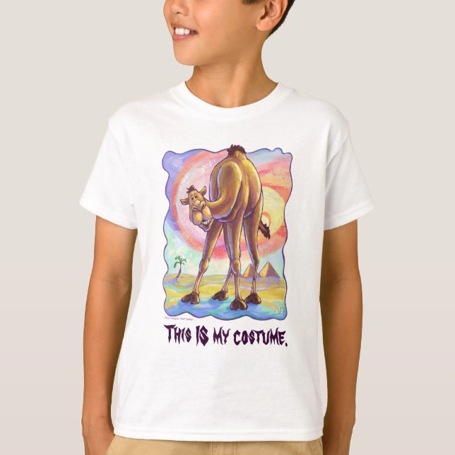 Camel Stationery Tee Shirt (Framsida)
