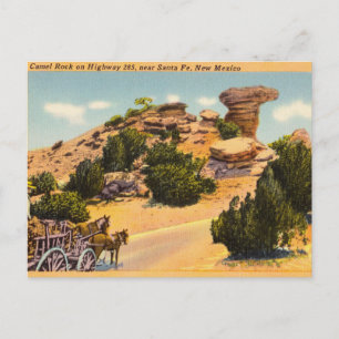 Camel Sten på motorväg 285, Santa Fe, New mexico Vykort