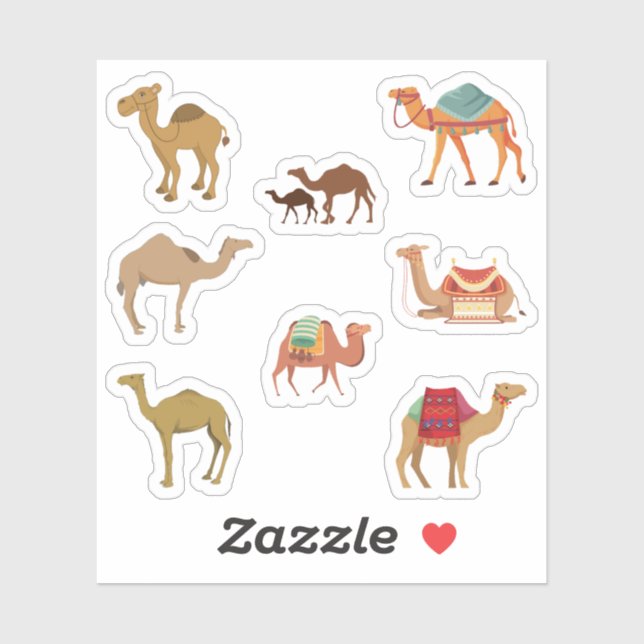 Camel Stickers Klistermärken (Ark)