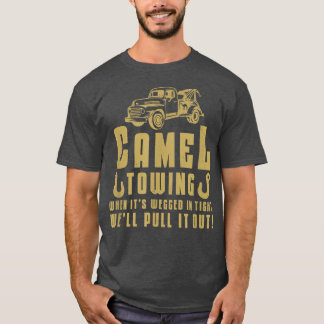 Camel Twing Retro Vuxen humor Say Funny Hallow T Shirt