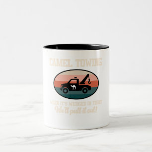 Camel Twing Sarcasm Animal Lover Camels Pet Owner Två-Tonad Mugg