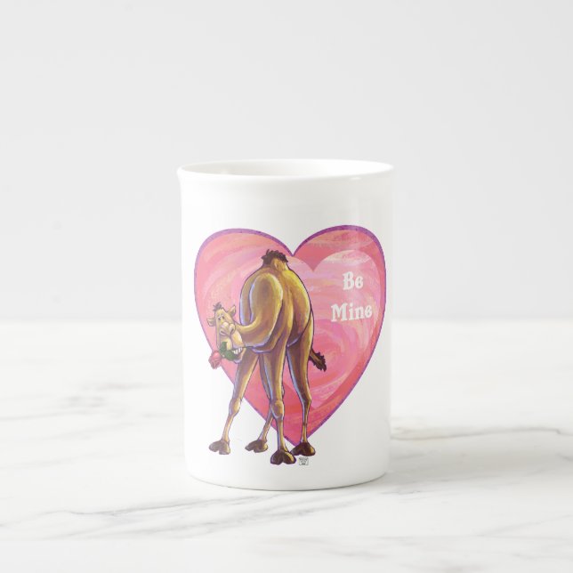 Camel Valentindagen Benporslin Mugg (Framsidan)