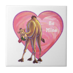 Camel Valentindagen Kakelplatta
