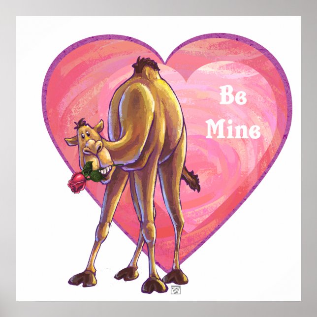 Camel Valentindagen Poster (Framsidan)