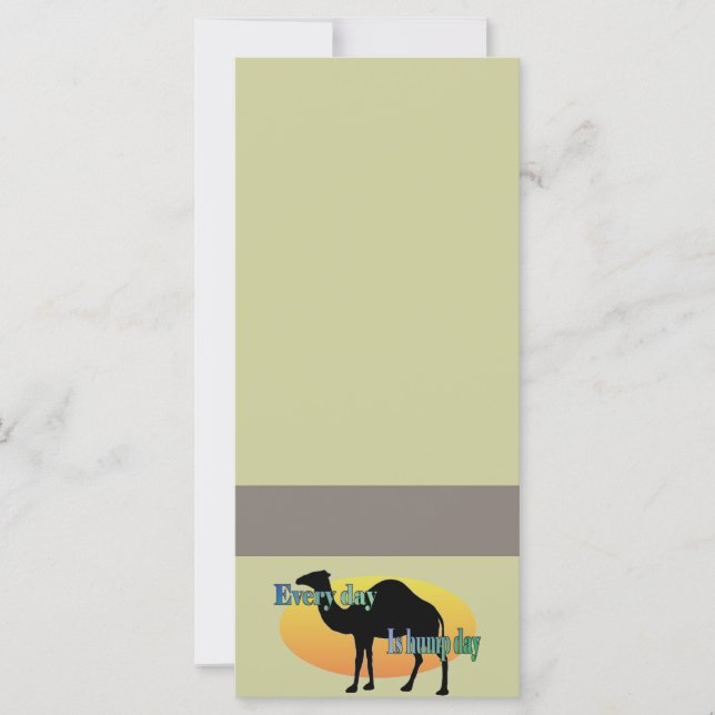 Camel - Varje dag är Hump Day! (Framsida)