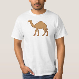 Camel vid Heart Emoji Logotyp Anpassade Camel Älsk T Shirt