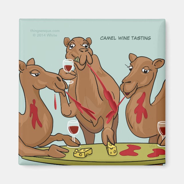 Camel Vin Tasting Magnet (Framsidan)