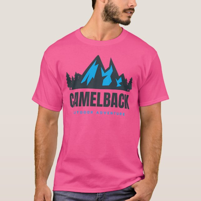 Camelback i Tannersville Pocono-bergen Pennsyl T Shirt (Framsida)