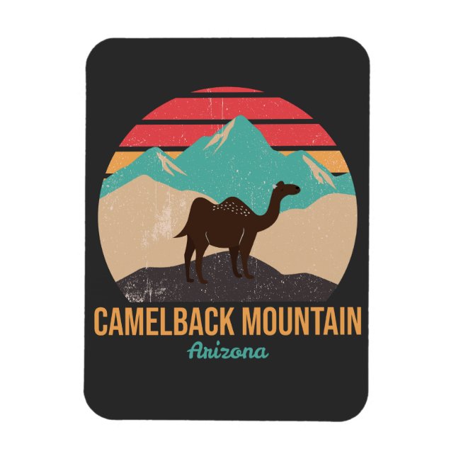 Camelback Mountain Arizona Magnet (Vertikal)